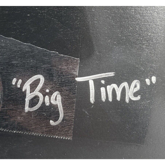 Sincerely Sticks "Big Time" Square Clock 9 Inch x 9 Inch Made In Iowa - Picture 5 of 5